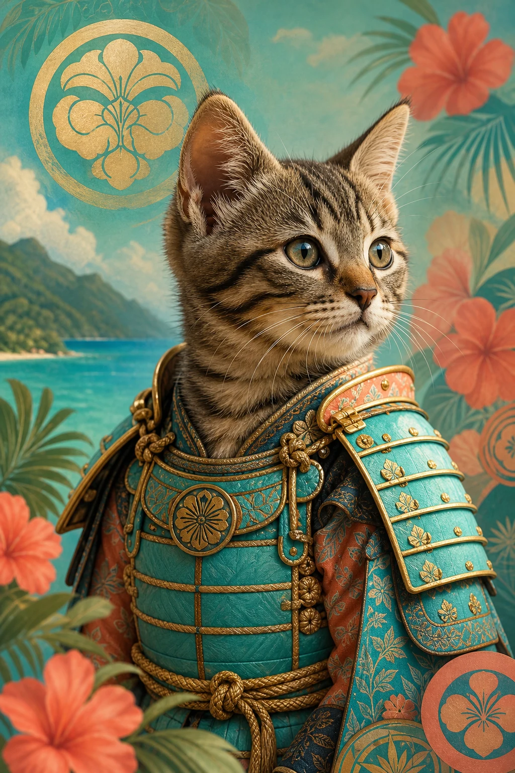 Kiko the Tabby — Natural Light Canvas pet portrait