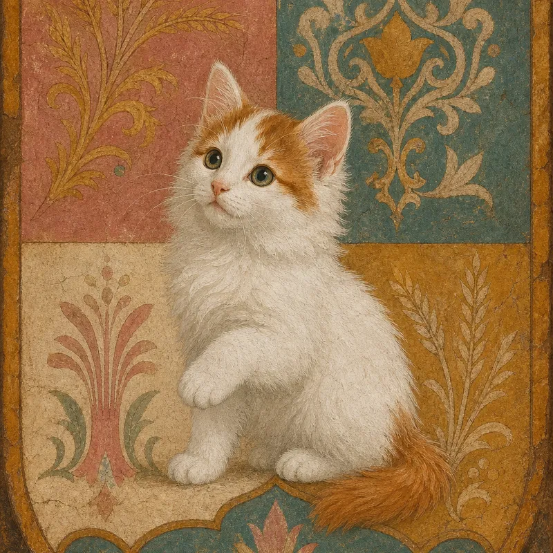 Turkish Van portrait — annapurna cat
