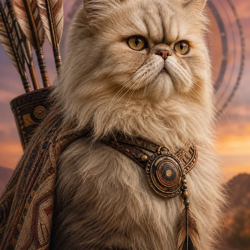 Persian portrait — fine art photoreal