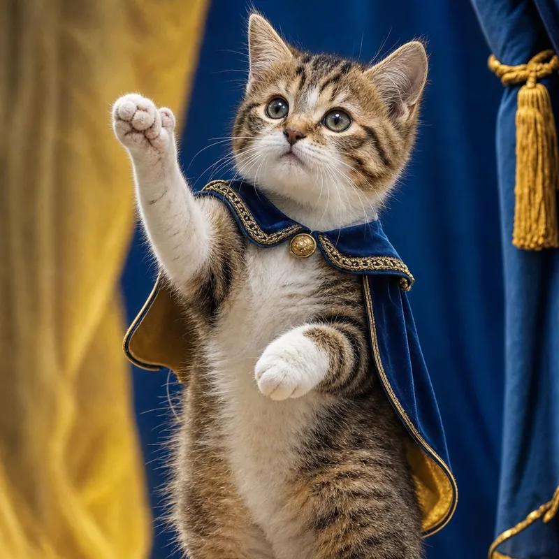 Manx portrait — fine art photoreal