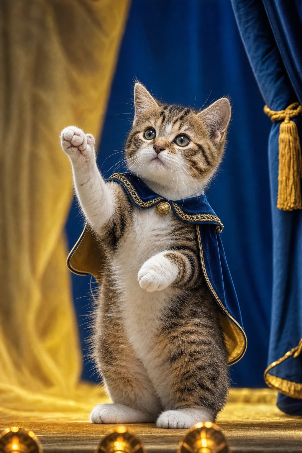 Fig the Manx — Fine Art Photoreal pet portrait