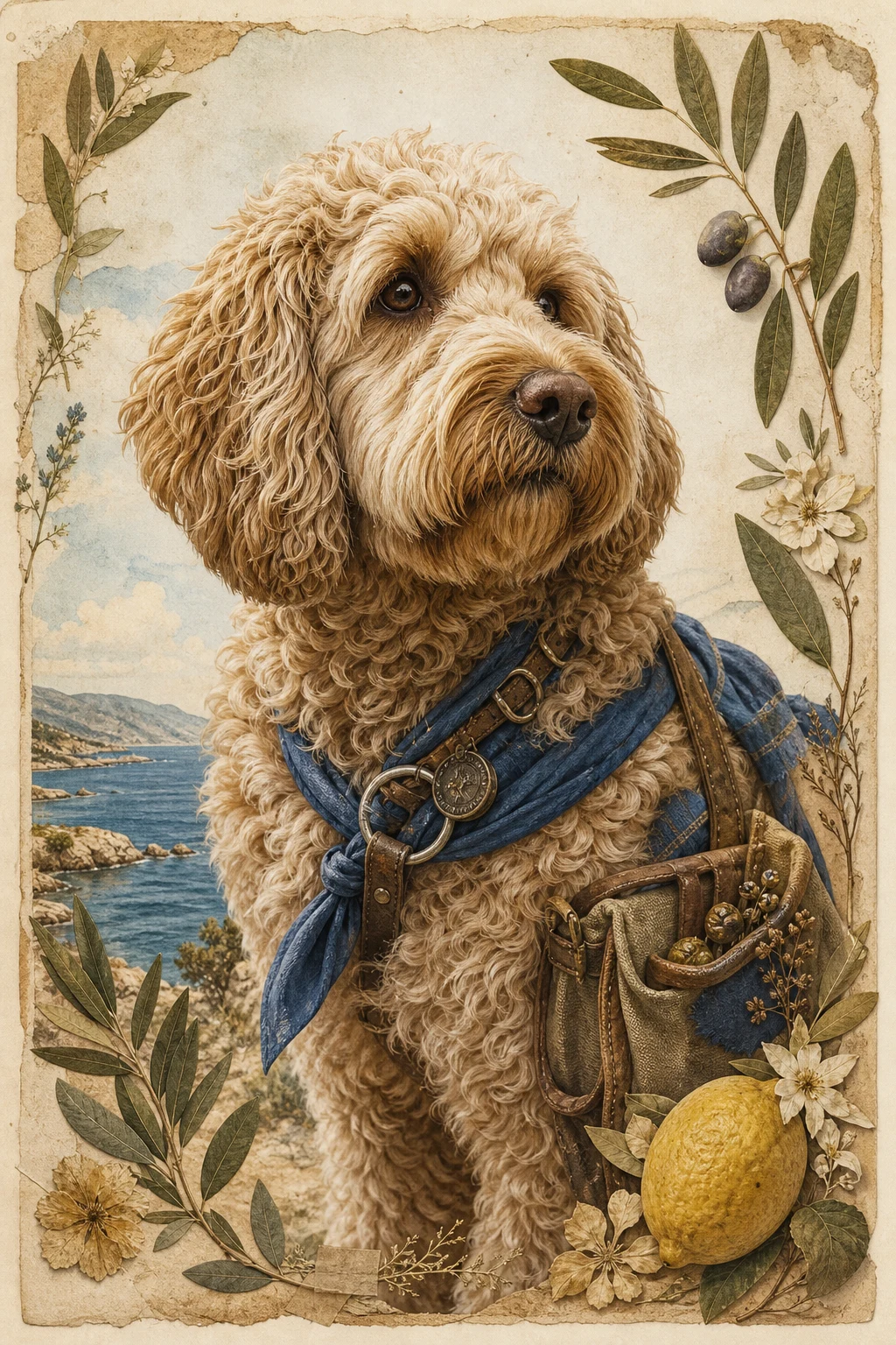 Marlow the Cockapoo — Cinematic Character Realism pet portrait