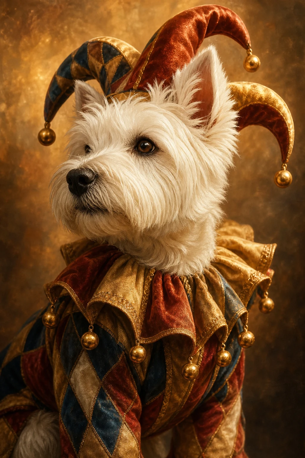 Finlay the West Highland Terrier — Fine Art Photoreal pet portrait