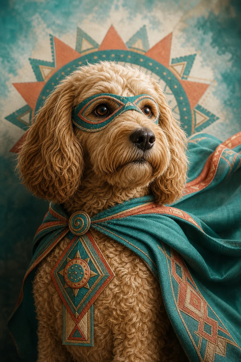 Sunny the Cockapoo — Fine Art Photoreal pet portrait