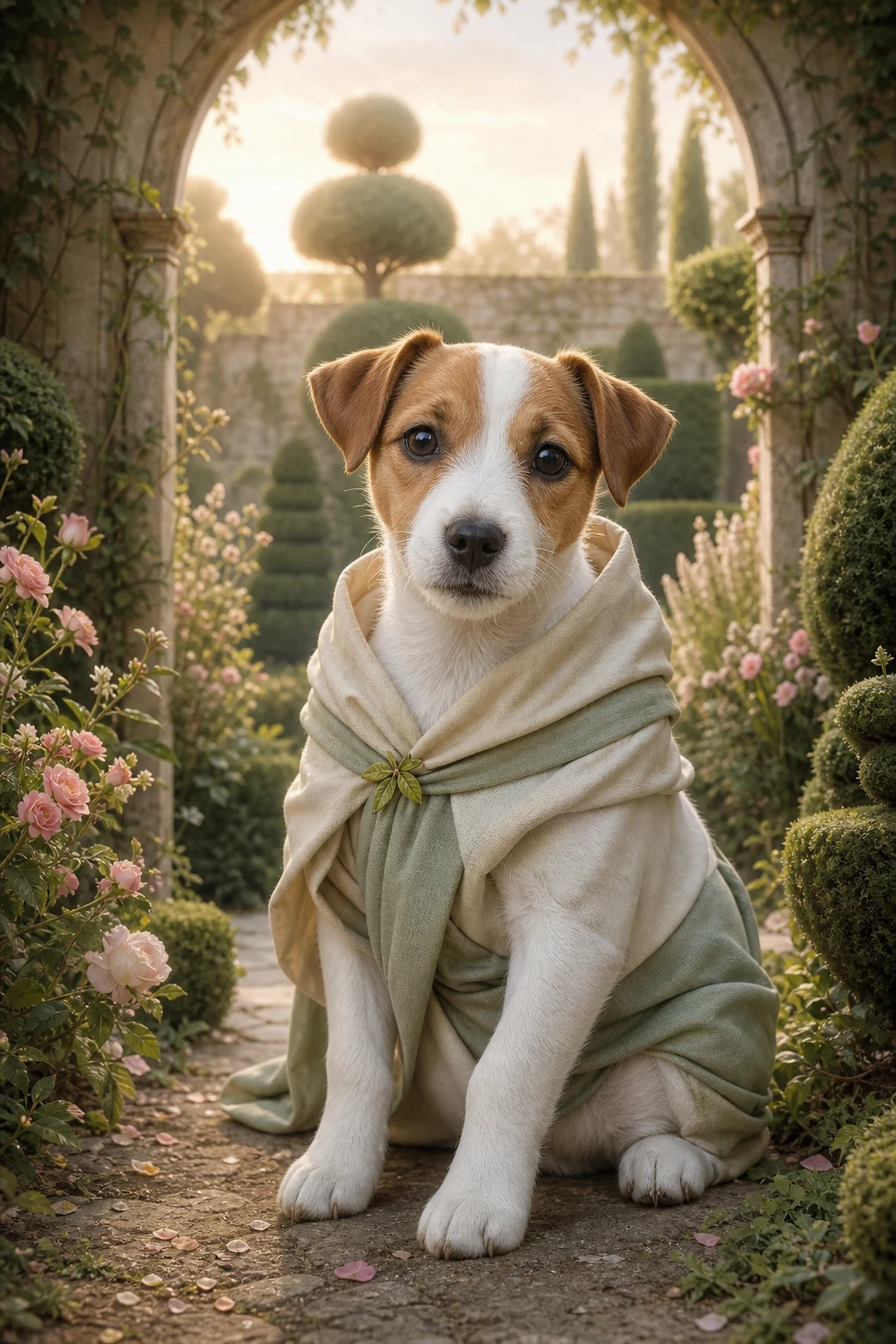 Milo the Jack Russell Terrier — Fine Art Photoreal pet portrait