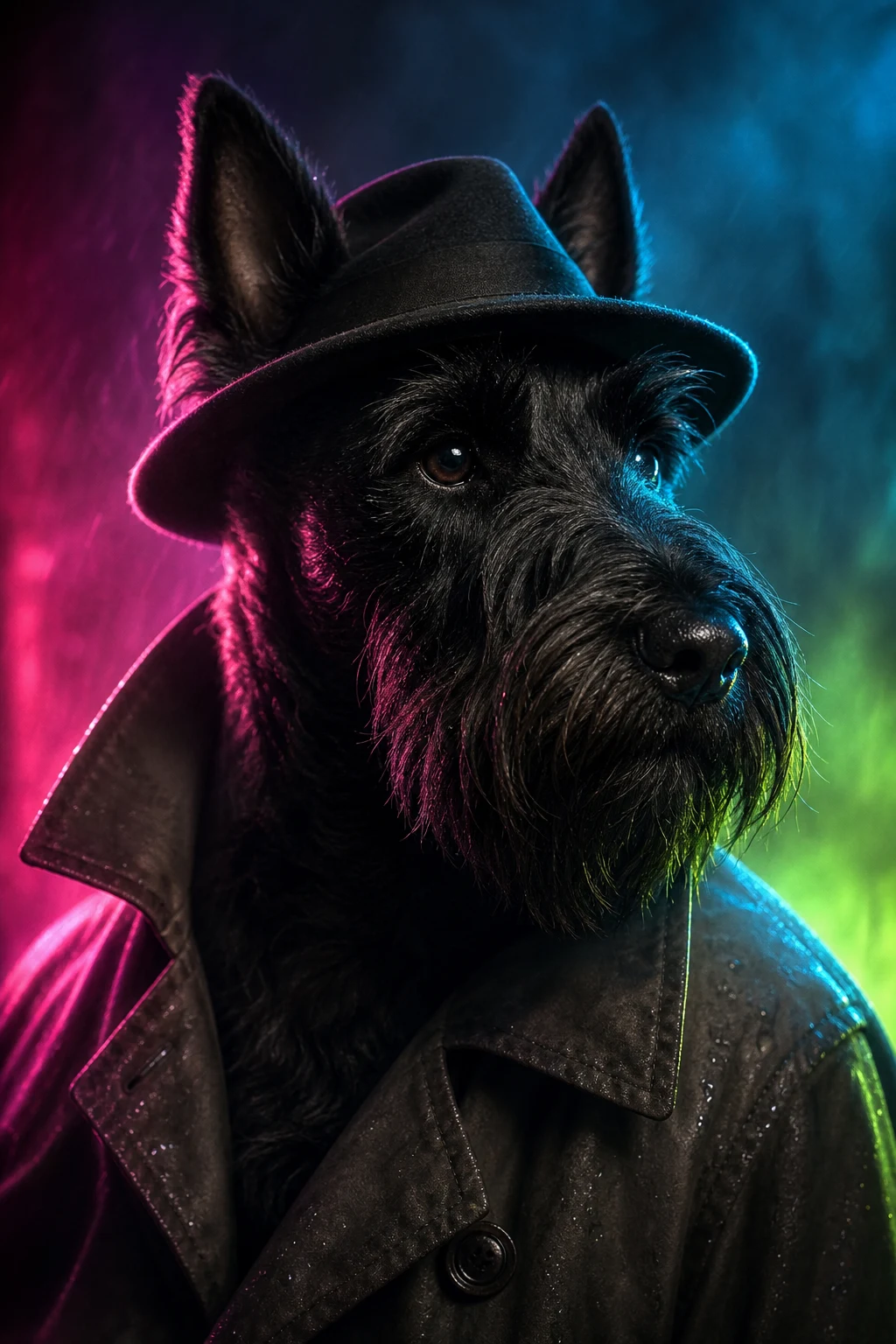 Angus the Scottish Terrier — Fine Art Photoreal pet portrait