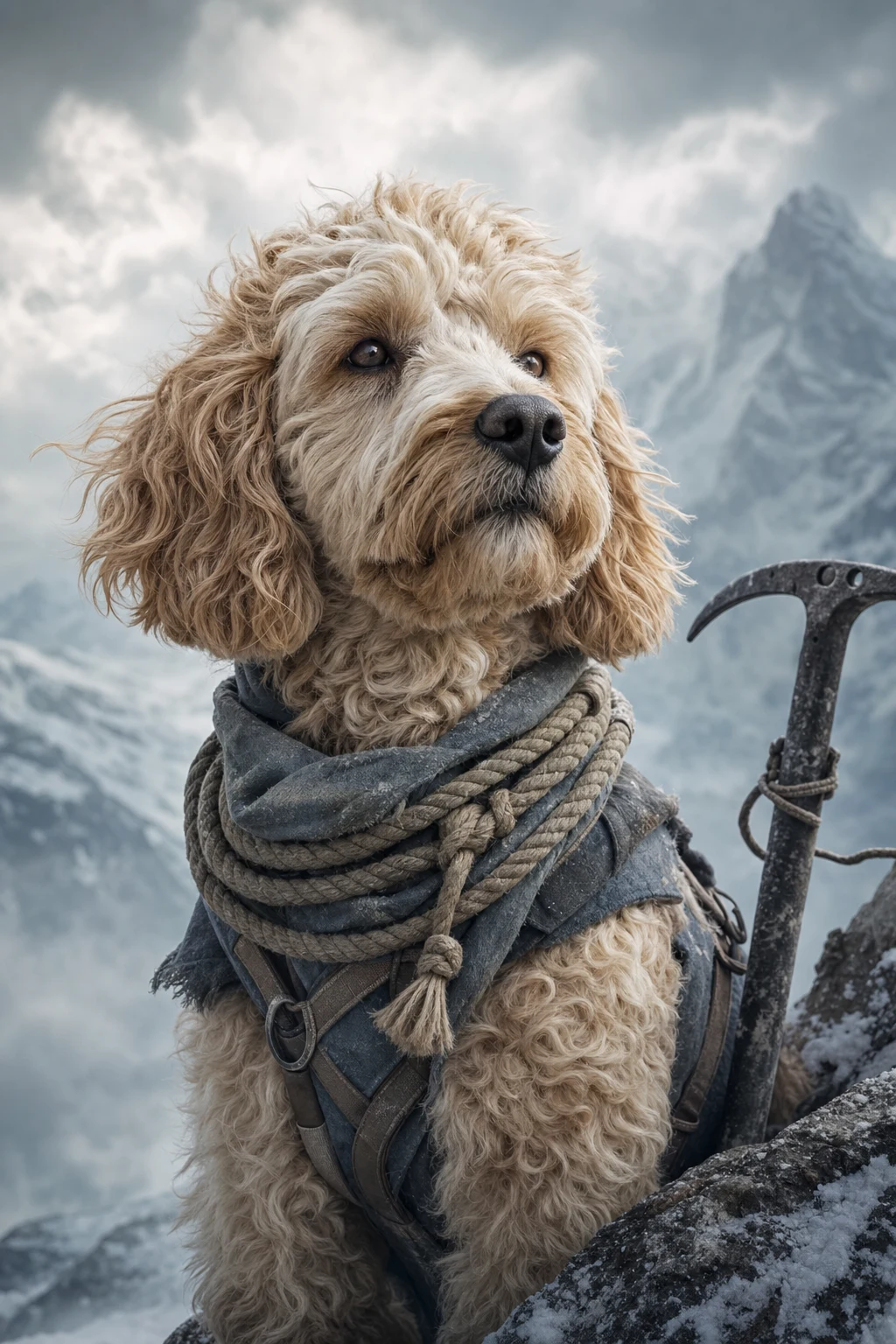 Bramble the Cockapoo — Natural Light Canvas pet portrait