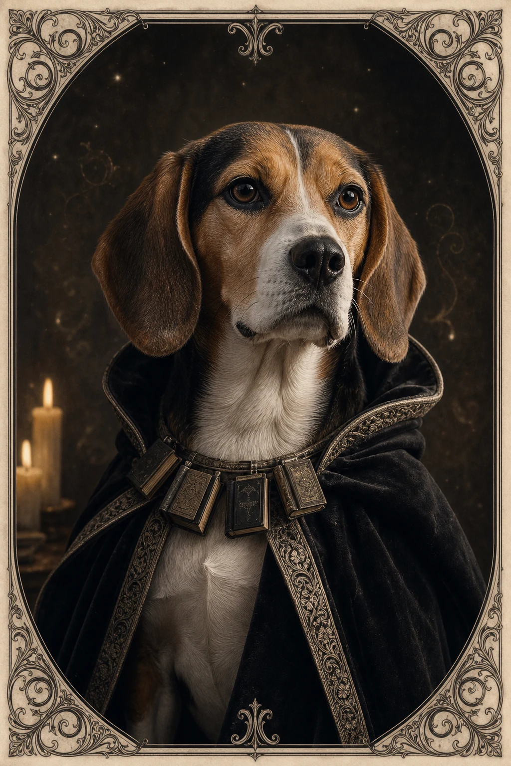 Percy the Beagle — Natural Light Canvas pet portrait