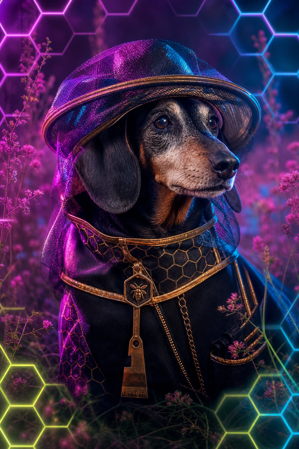 Otto the Dachshund — Natural Light Canvas pet portrait