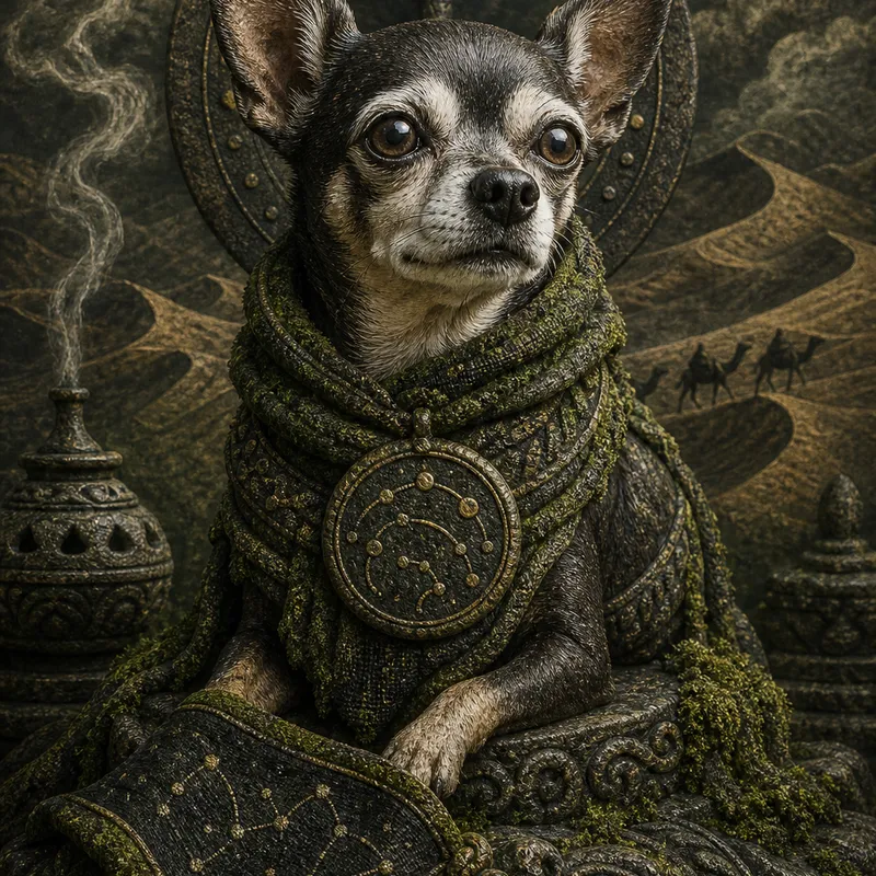 Chihuahua portrait — shiva s nandi pup