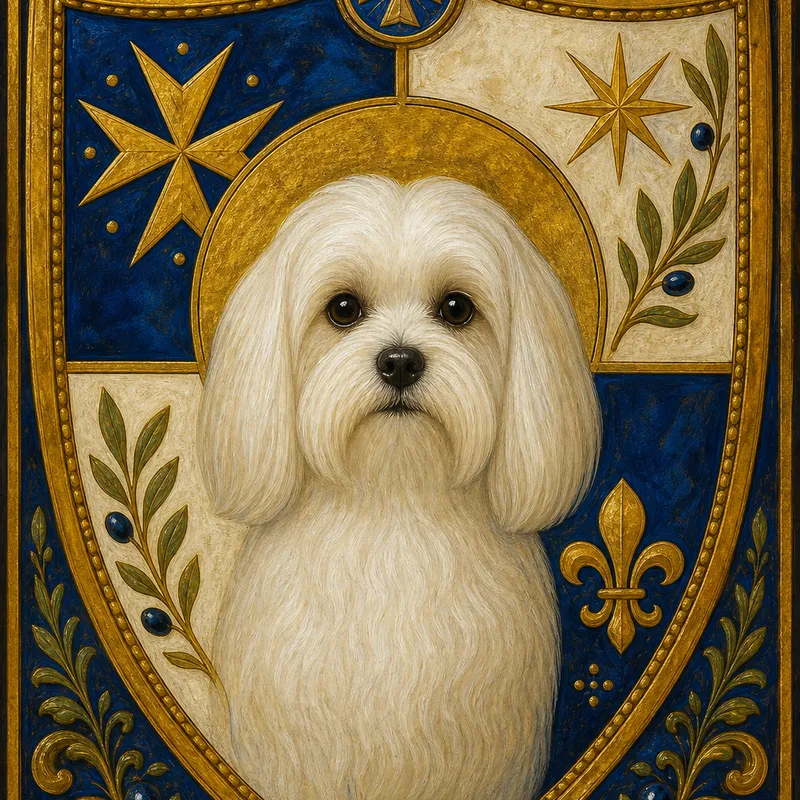Maltese portrait — byzantine icon