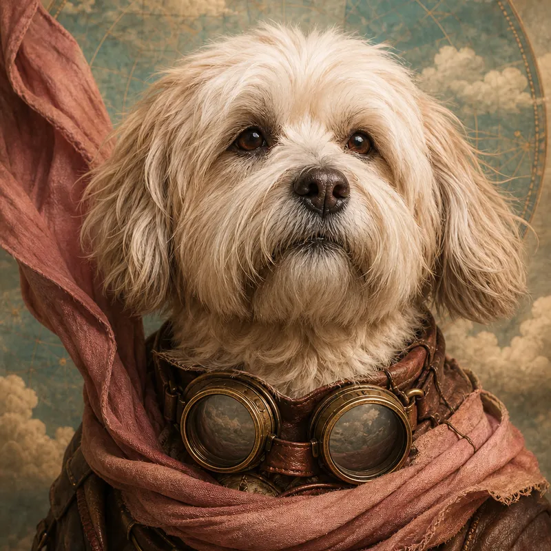 Havanese portrait — cinematic character realism