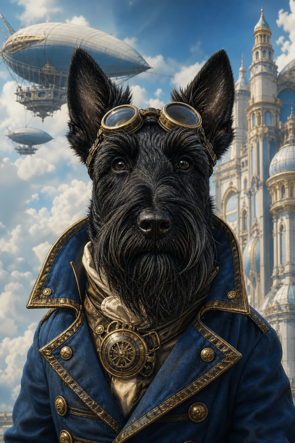 Finlay the Scottish Terrier — Cinematic Character Realism pet portrait