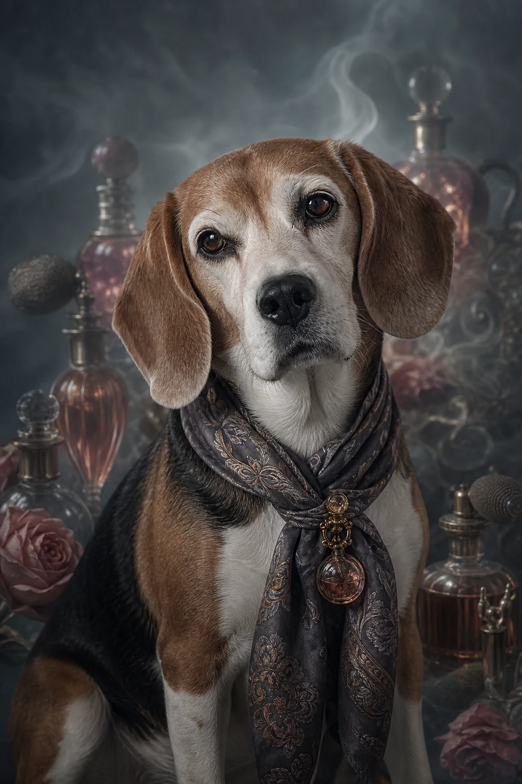 Mabel the Beagle — Fine Art Photoreal pet portrait