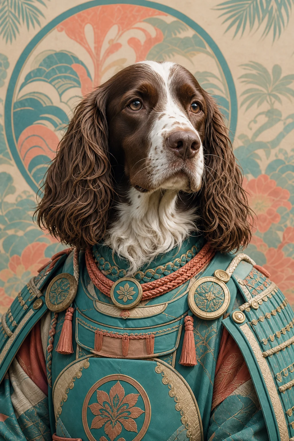 Rowan the Springer Spaniel — Natural Light Canvas pet portrait