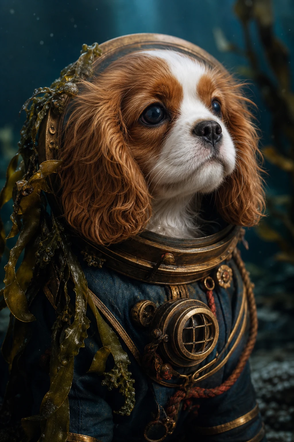 Percy the Cavalier King Charles Spaniel — Natural Light Canvas pet portrait